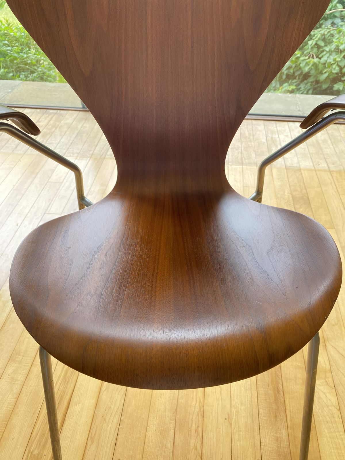 Danish Mid Century Modern Series 3207 Chair Arne Jacobsen For Fritz Hansen photo for sale