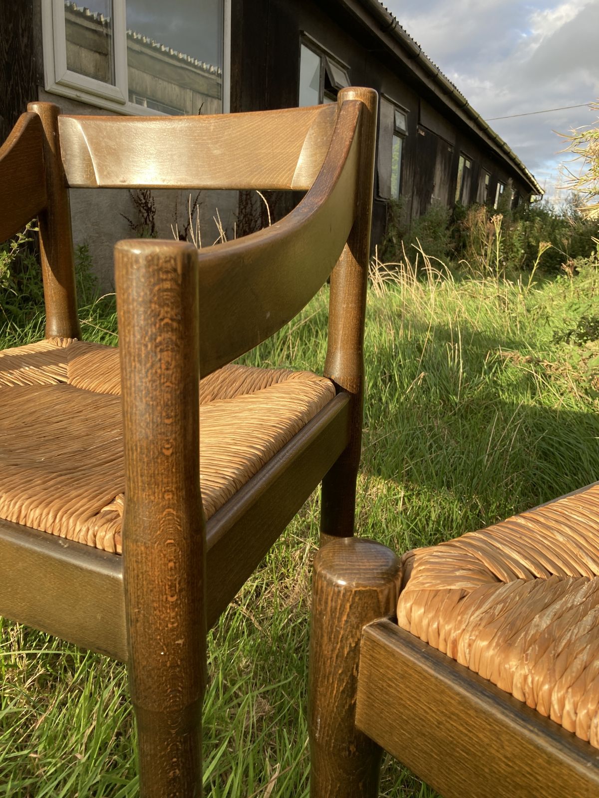 1960s Vico Magistretti Carimate Set Of 4 Dining Chairs photo furniture