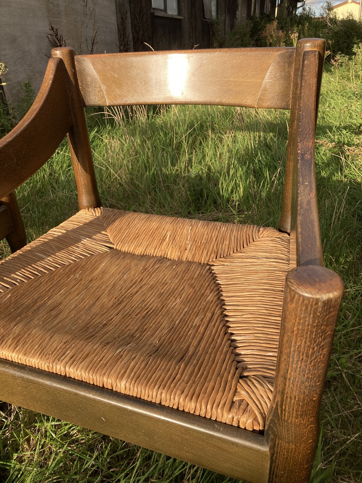 photo vinterior 1960s Vico Magistretti Carimate Set Of 4 Dining Chairs