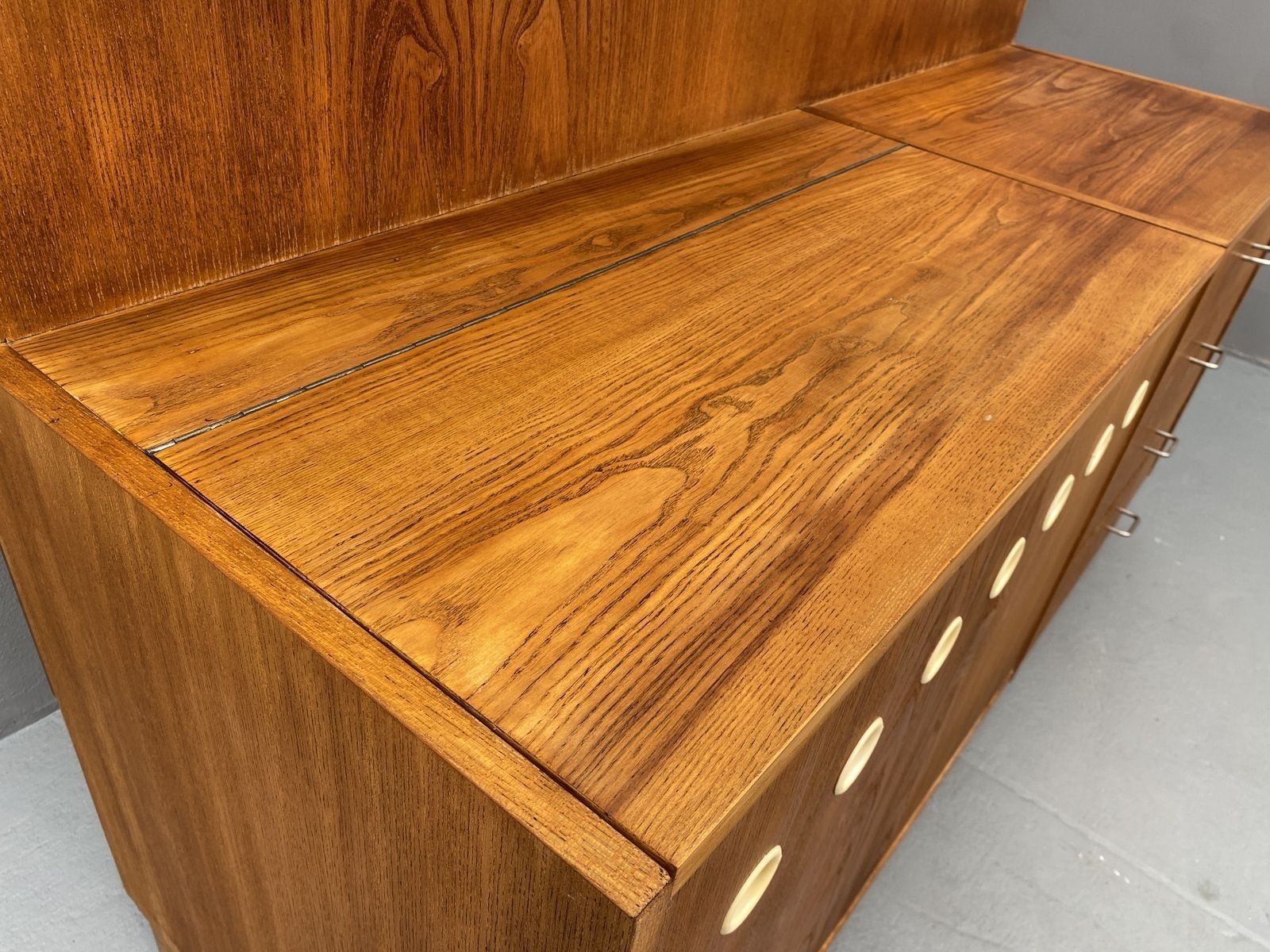 photo vinterior Mid Century Wall Shelf System By český Nábytek, 1960's, Czechoslovakia