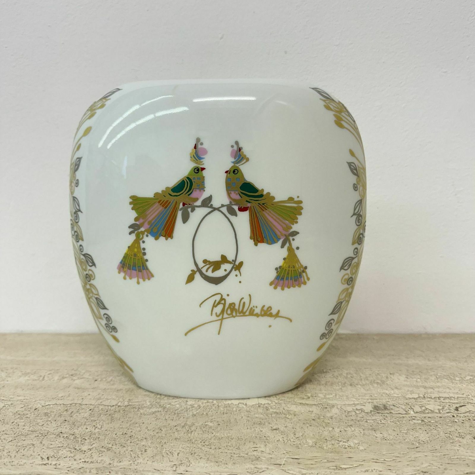 Björn Wiinblad For Rosenthal Vase , 1970s photo Home Decor