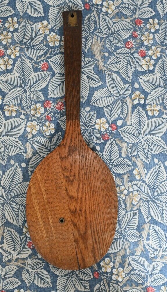 Antique Barometer Tennis Racquet Club Aneroid 1930 photo 750.0