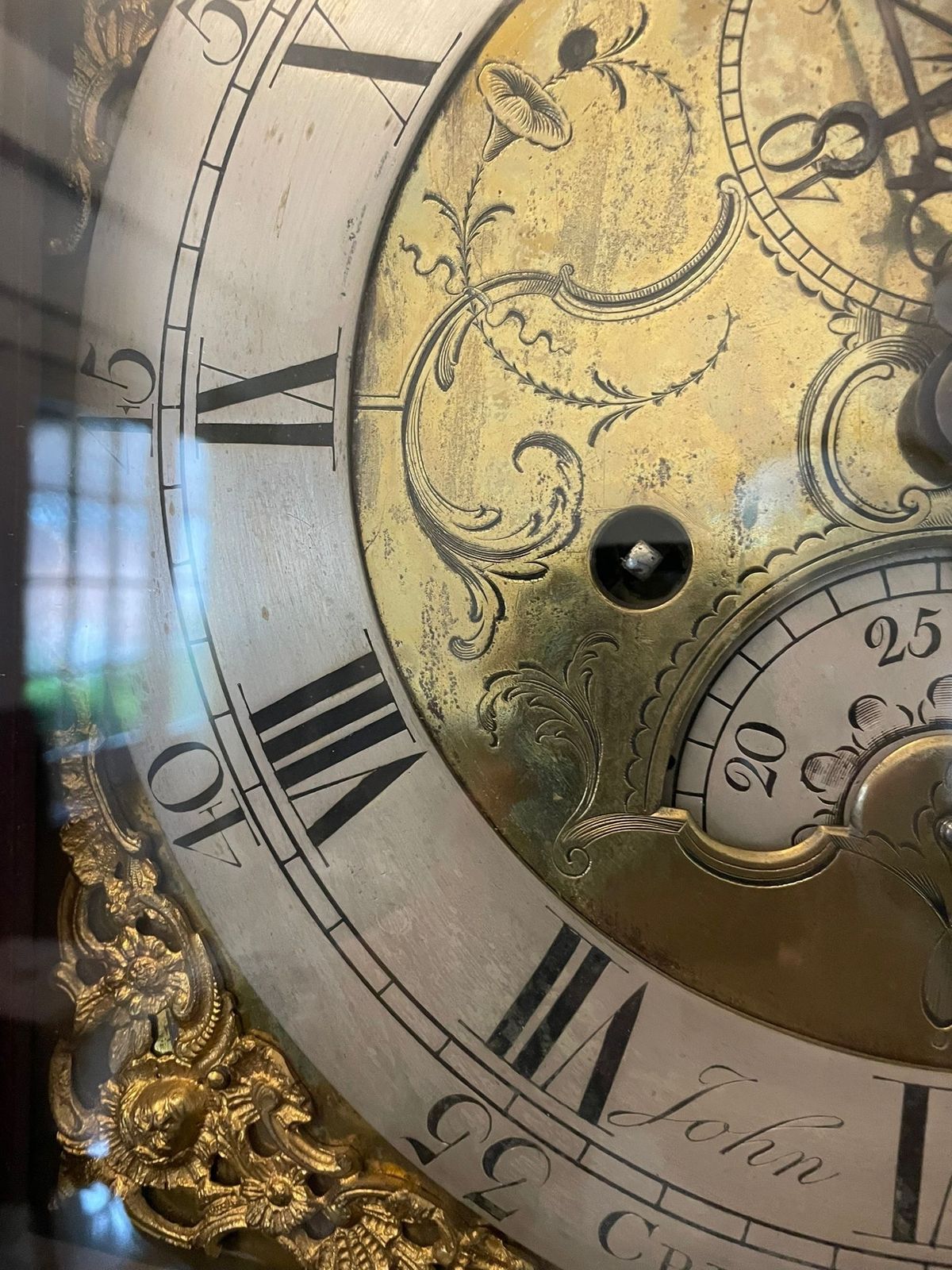 Antique 18th Century Quality Brass Faced 8 Day Longcase Clock By John Pollard Of Crediton photo vintage
