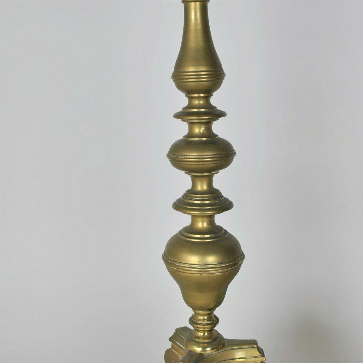 Pair Of Bronze Candlesticks, Late 18th/Early 19th Century photo vinterior