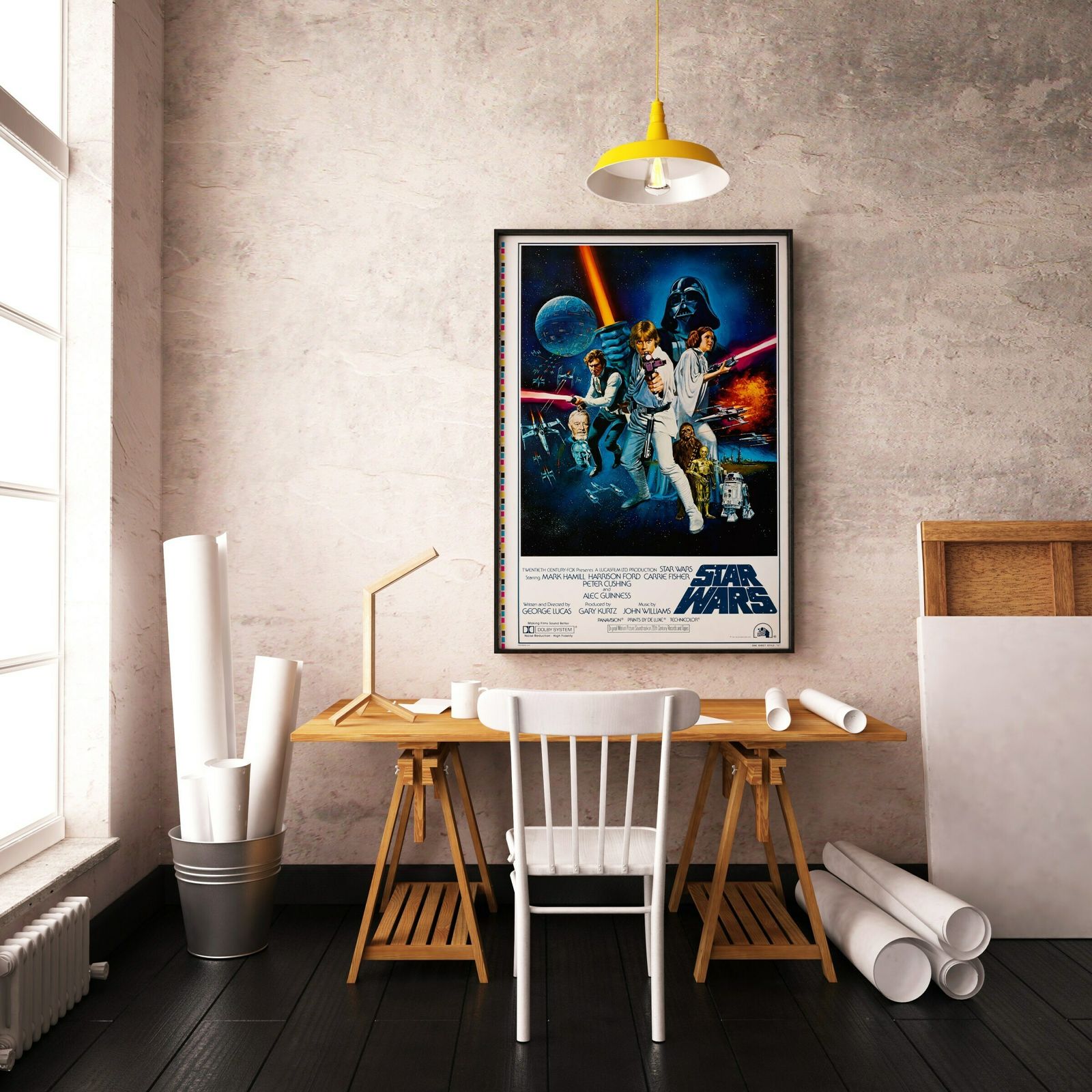 'Star Wars' Original Style C Printer's Proof One Sheet Movie Poster, 1977 photo for sale
