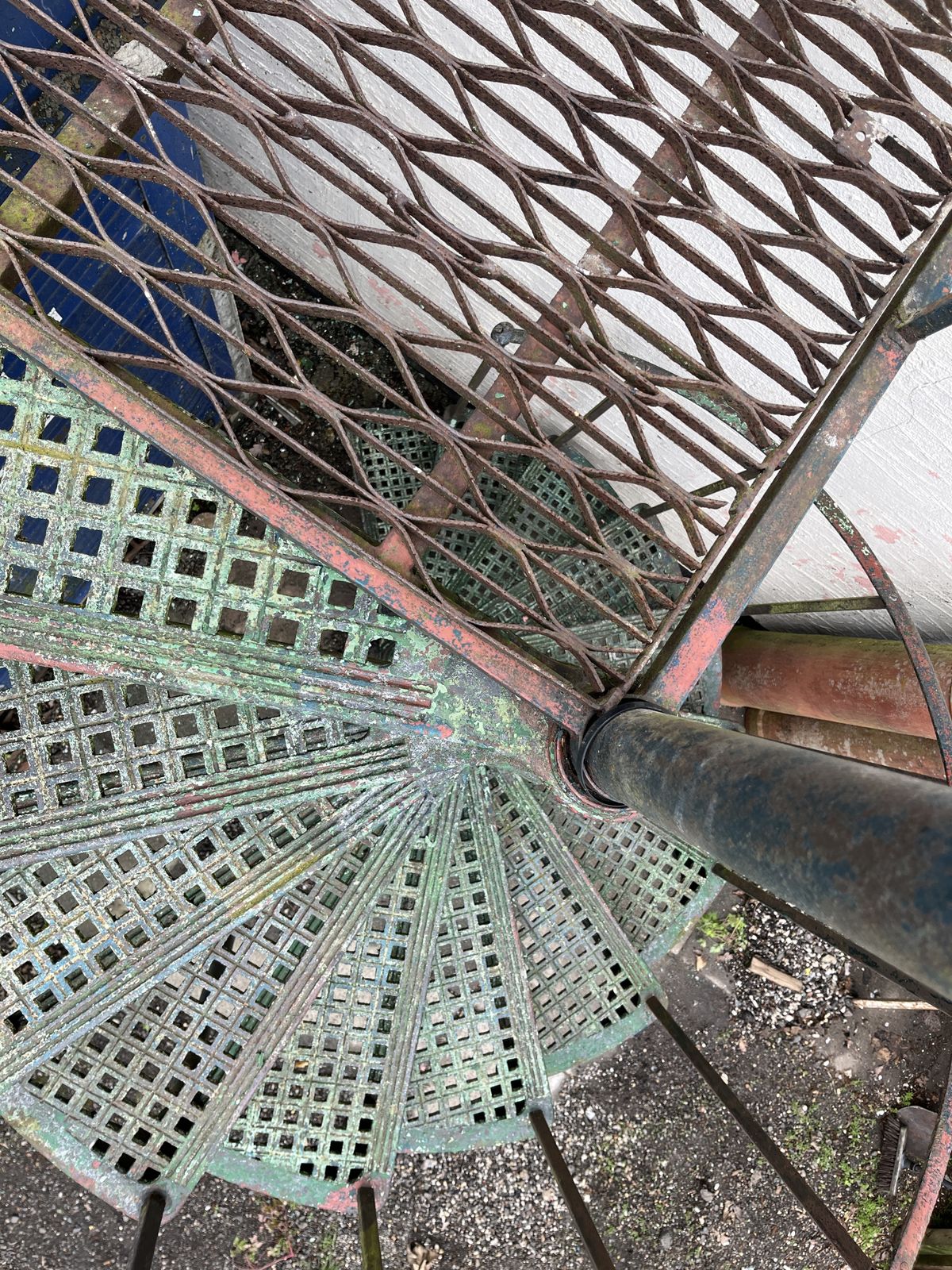 Spiral Staircase, 1930s, Cast Iron photo furniture