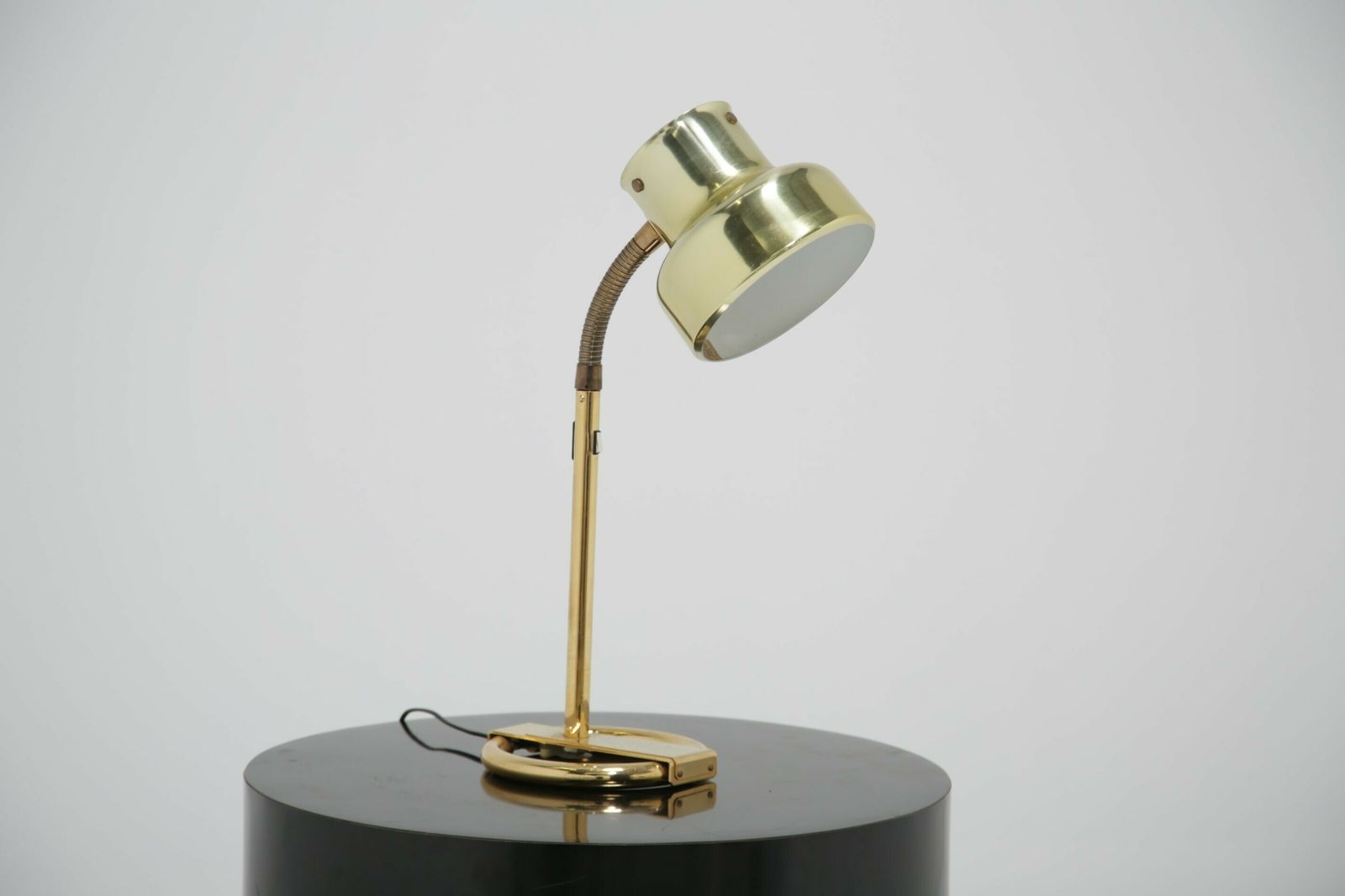 Lighting Vintage Brass Table Lamp “Bumlingen” By Anders Pehrson For Atelje Lyktan, Sweden, 1960s photo
