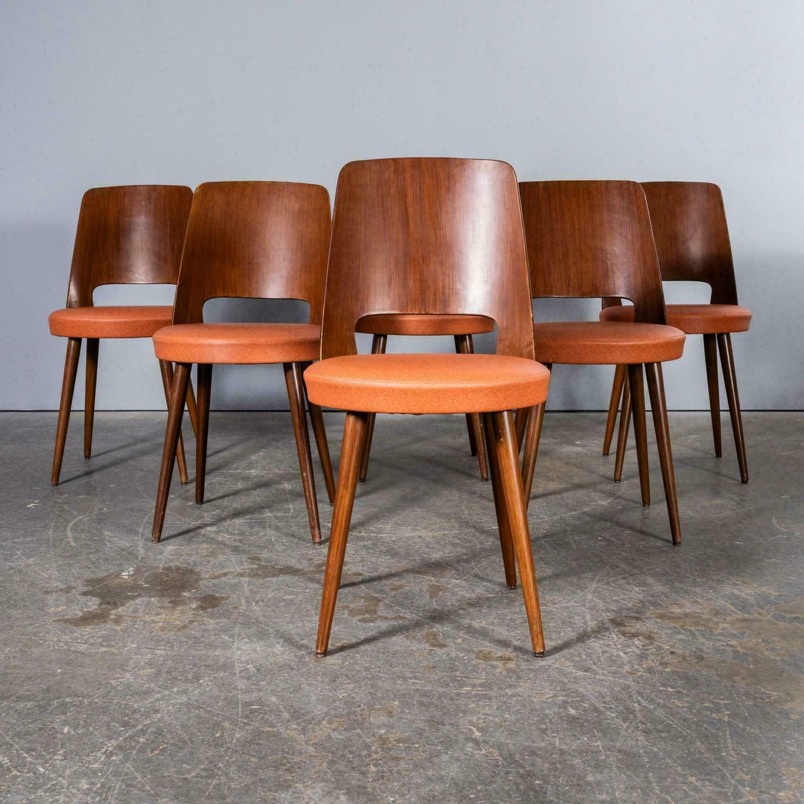 1960’s French Baumann Upholstered Bentwood Mondor Dining Chair photo 234.0