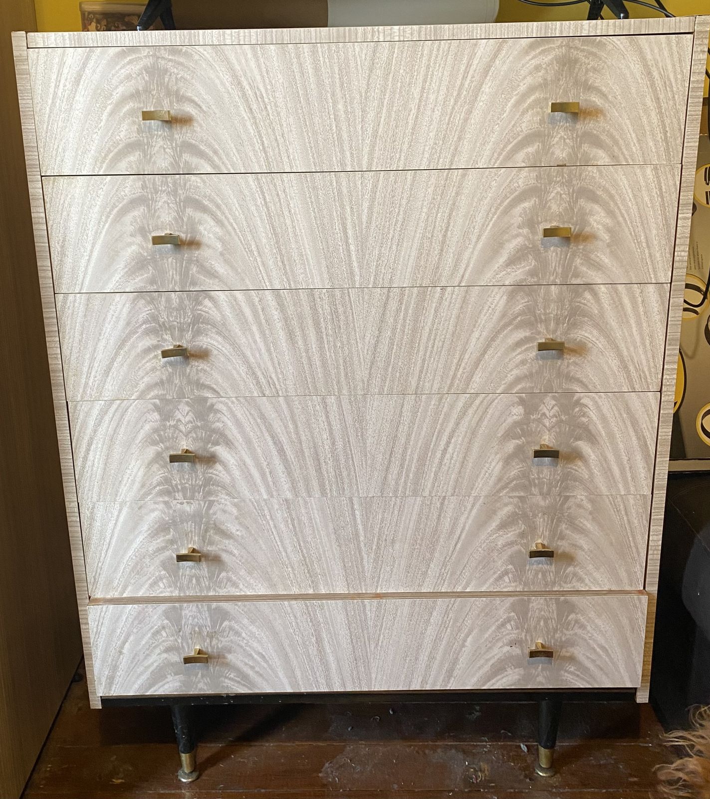Chest Of Drawers & 2 Wardrobes   Melamine