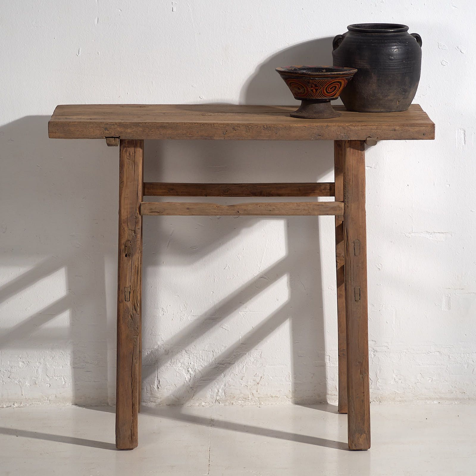 Furniture Antique Foyer Console Table (C.1920) #2 photo