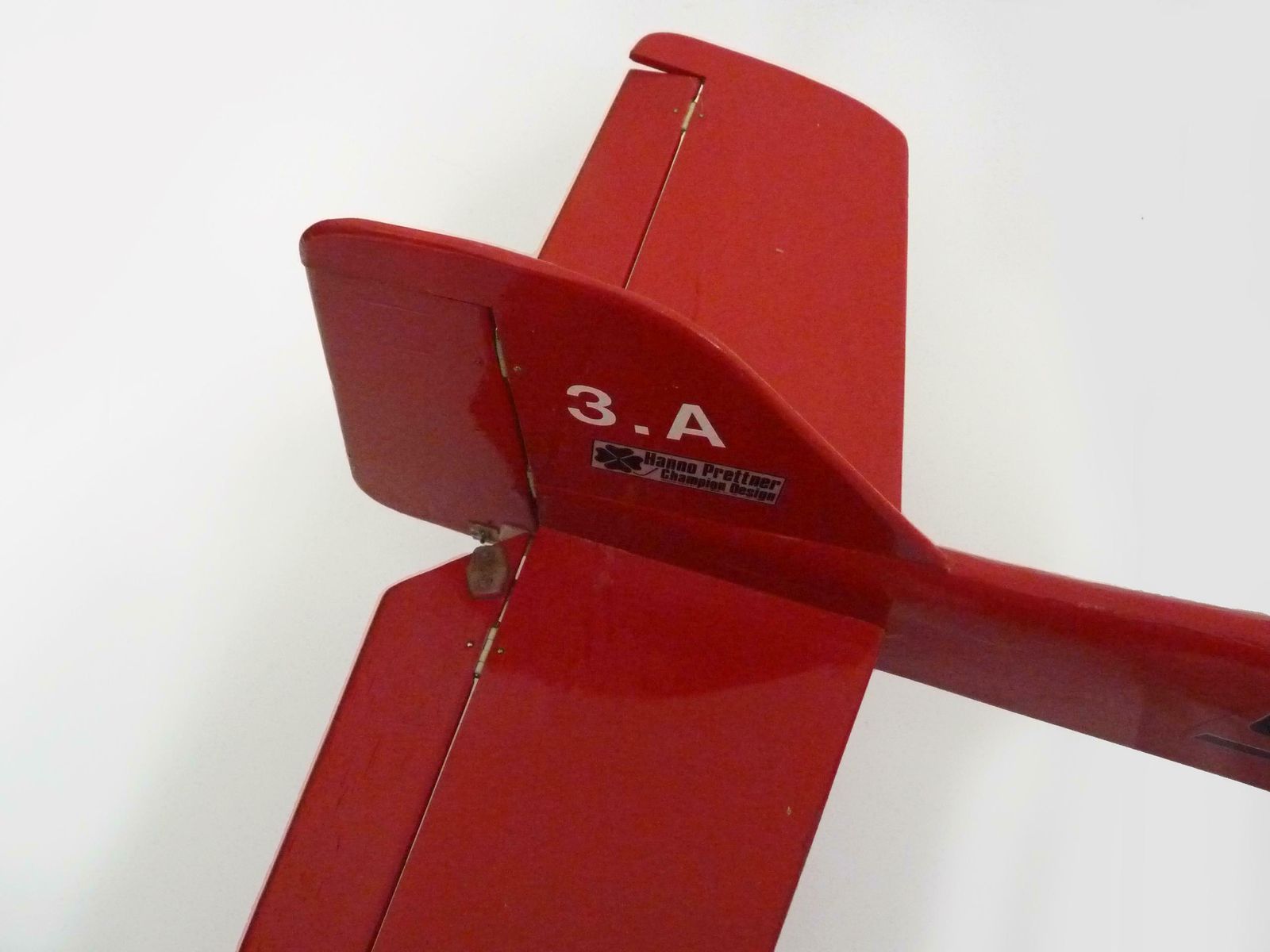 Large Airplane Model Suprastar F3a Aerobatic World Champion 87 88 Hanno Prettner. 80s photo buy