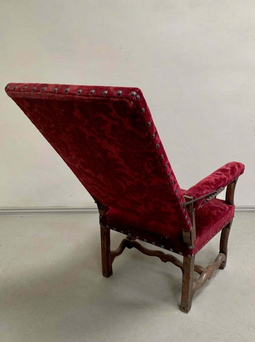 575.0 Mid 1800's Reclining Armchair 'As Is' photo