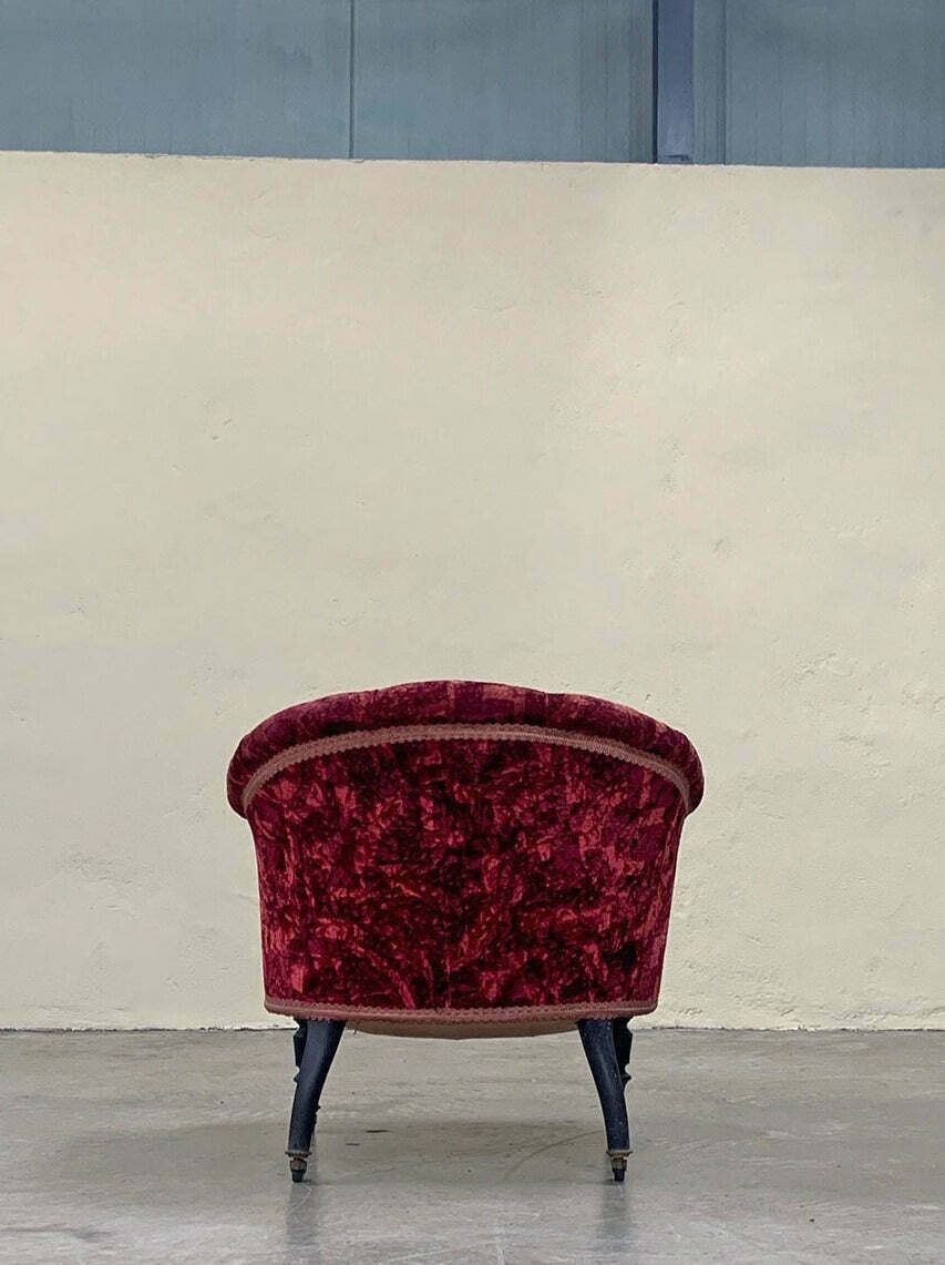 Tub Armchair 'As Is photo vintage