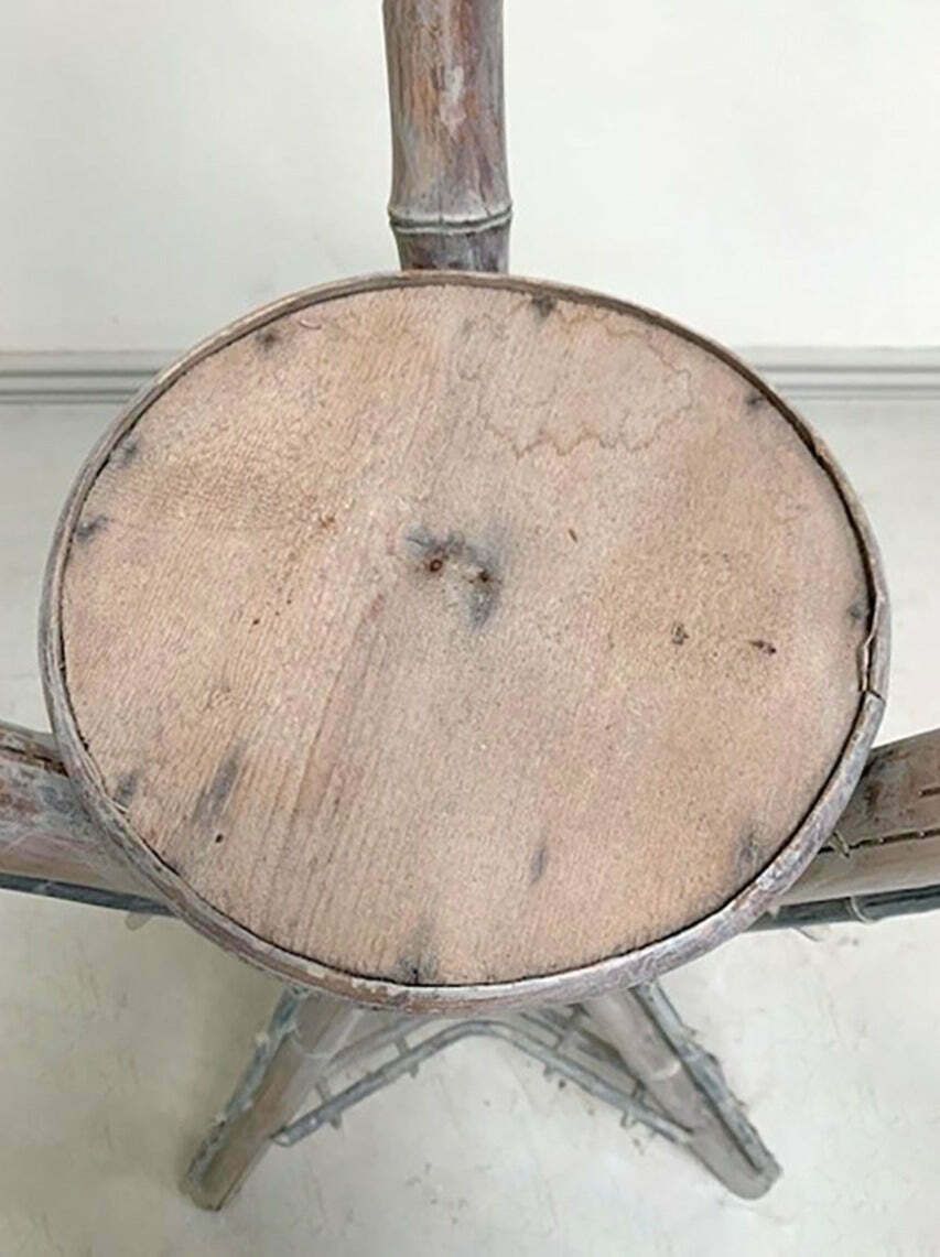 Faux Bamboo Plant Stand photo for sale