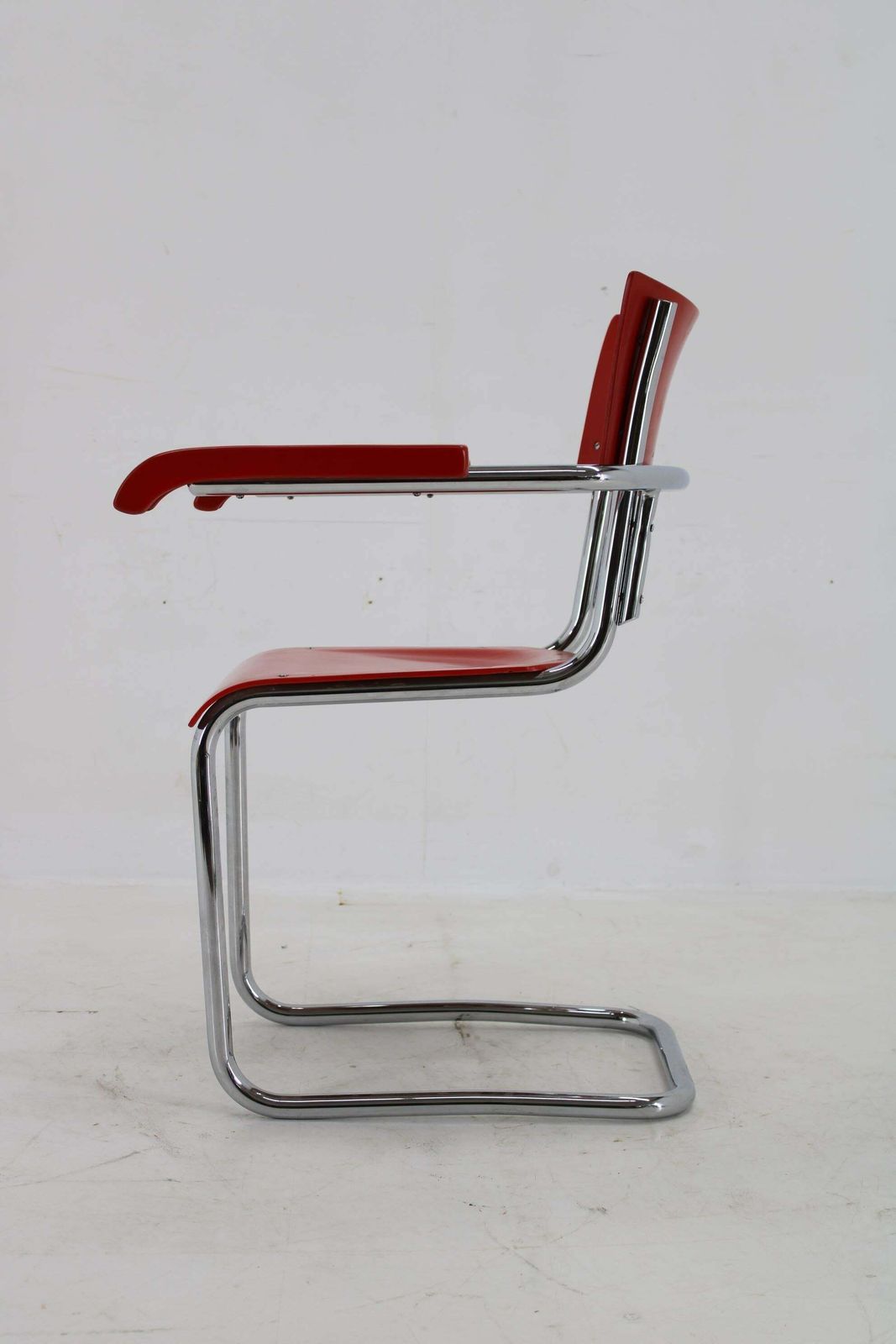 1940s Bauhaus Restored Tubular Armchair, Germany photo 635.0