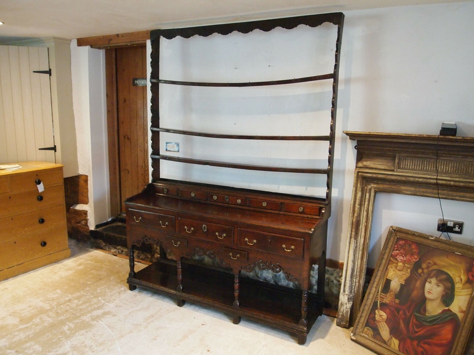 Dresser Exceptional Rare Glamorgan Welsh Oak C1770