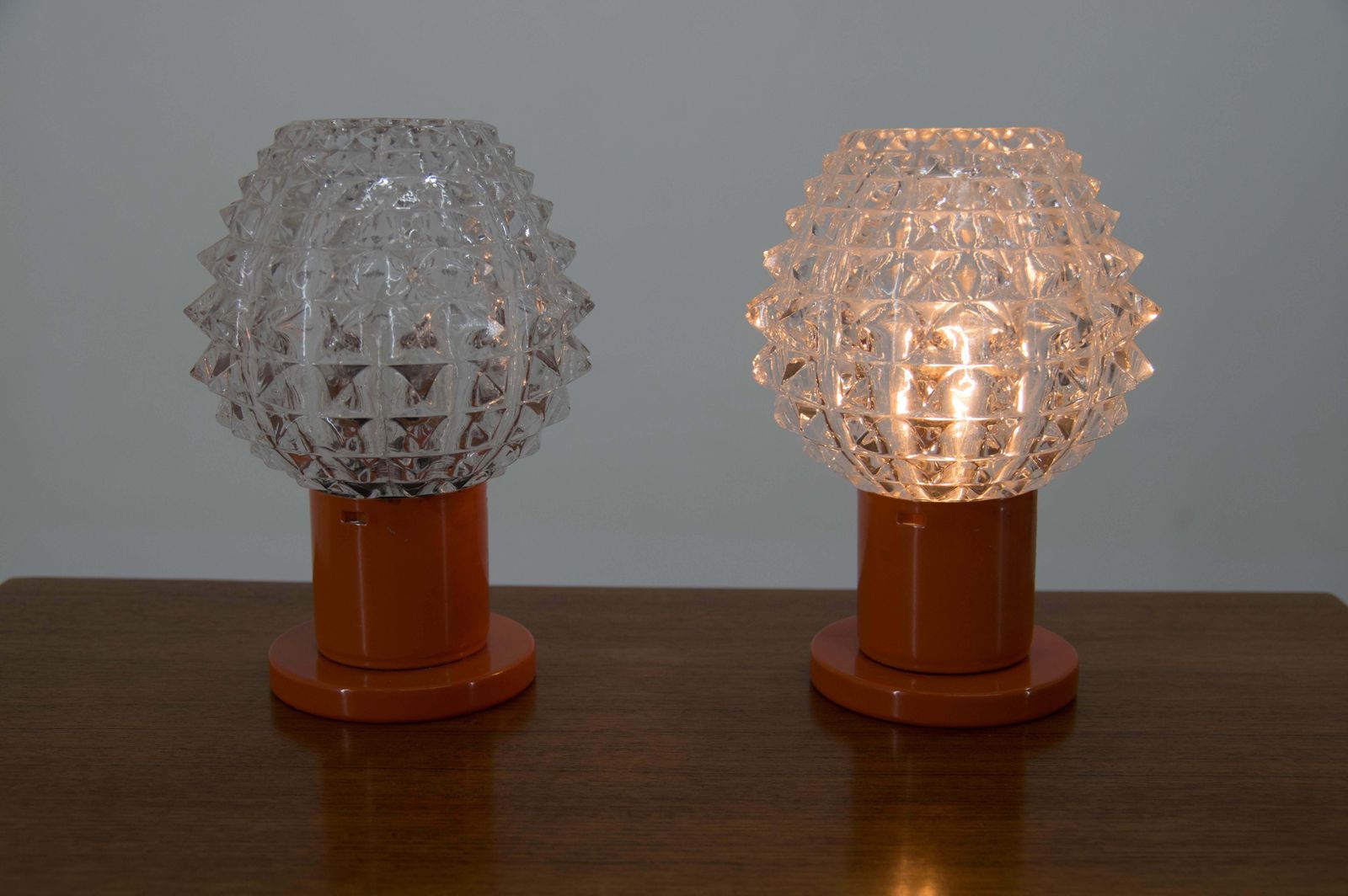 Set Of Two Table Lamps By Kamenicky Senov, 1970s photo furniture