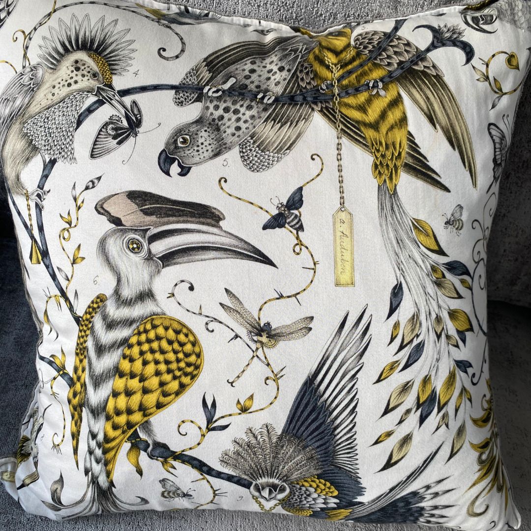 Sofology Renata Grey Loveseat With Cushions photo vinterior