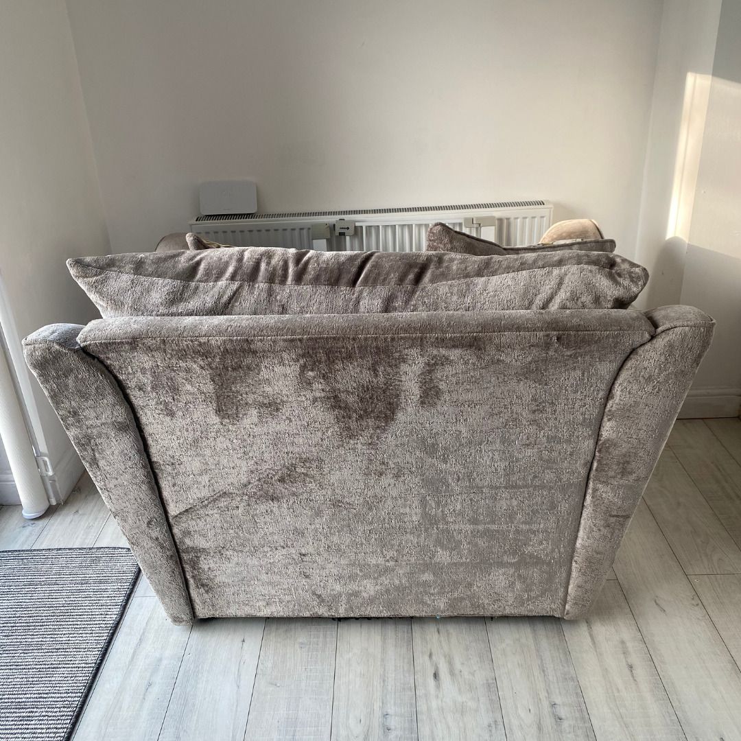 Sofology Renata Grey Loveseat With Cushions photo buy