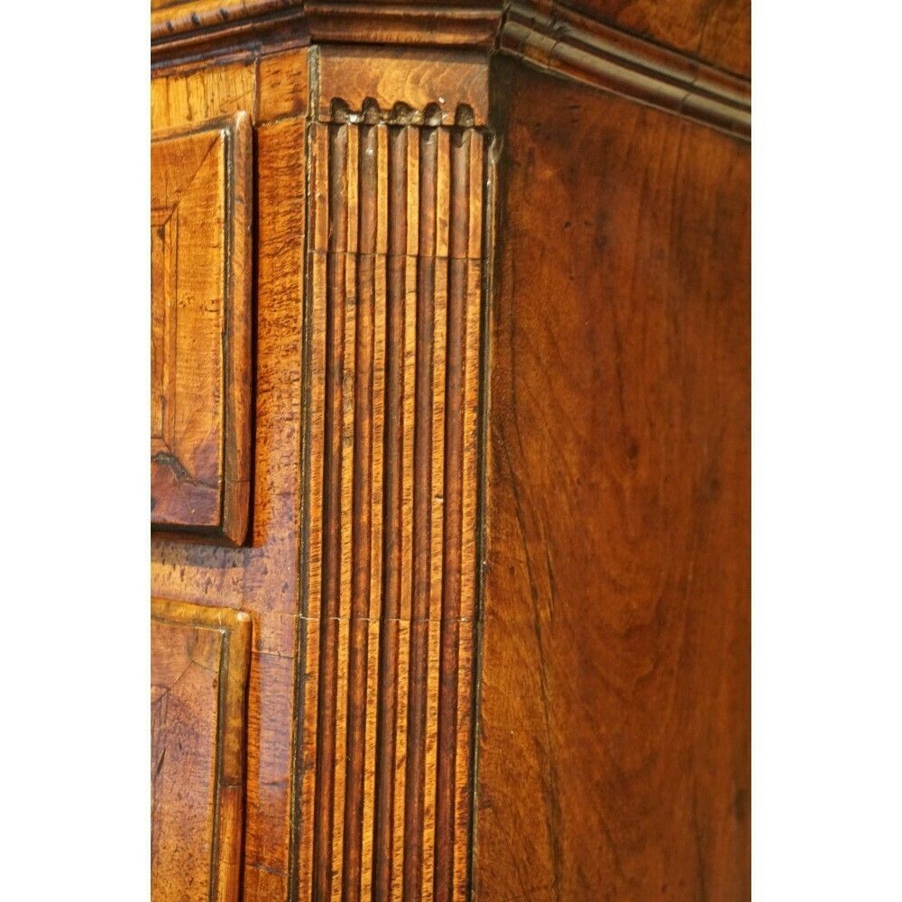 George II Walnut Tallboy With Sunburst photo vinterior