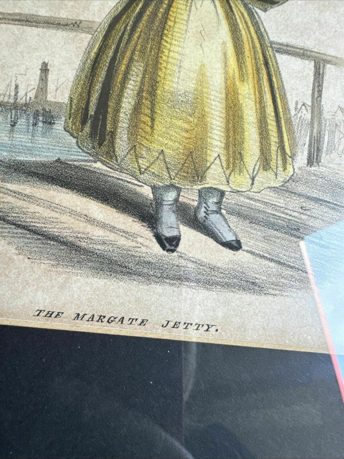 The Margate Jetty Historical Topical Print Fashion photo Art