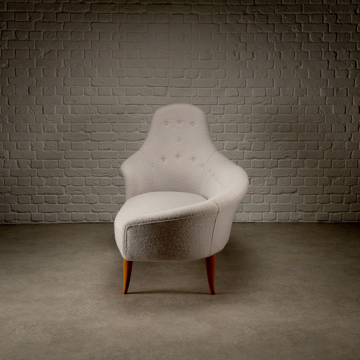 Lustgården Chaise Longue By Kerstin Hörlin Holmquist For Nordiska Kompaniet, Sweden, 1952 photo furniture