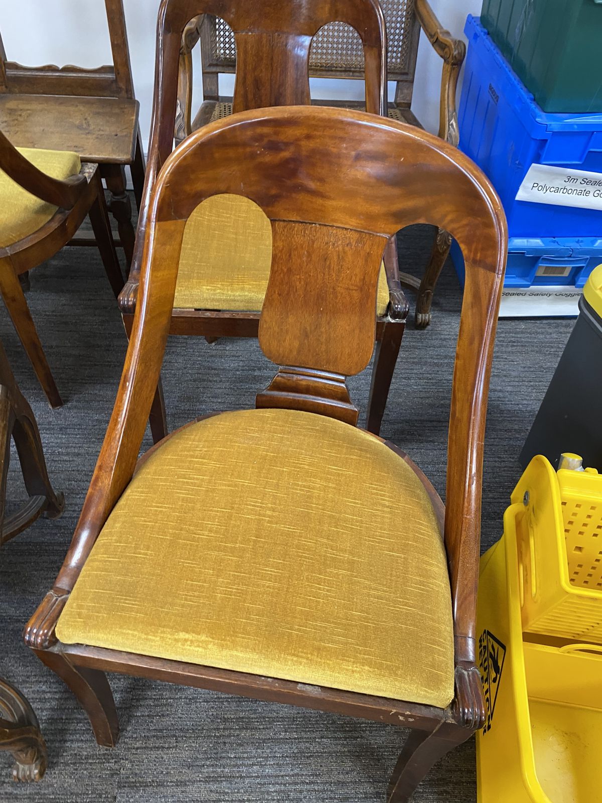 18th Century Set Of 4 Chairs To Be Restored