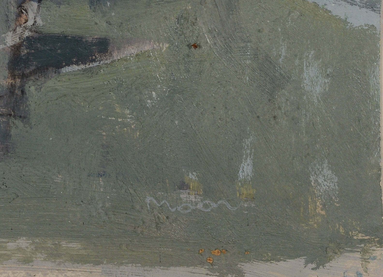 Karl Moor   The Square   Figuratief Abstract Olieverf photo for sale