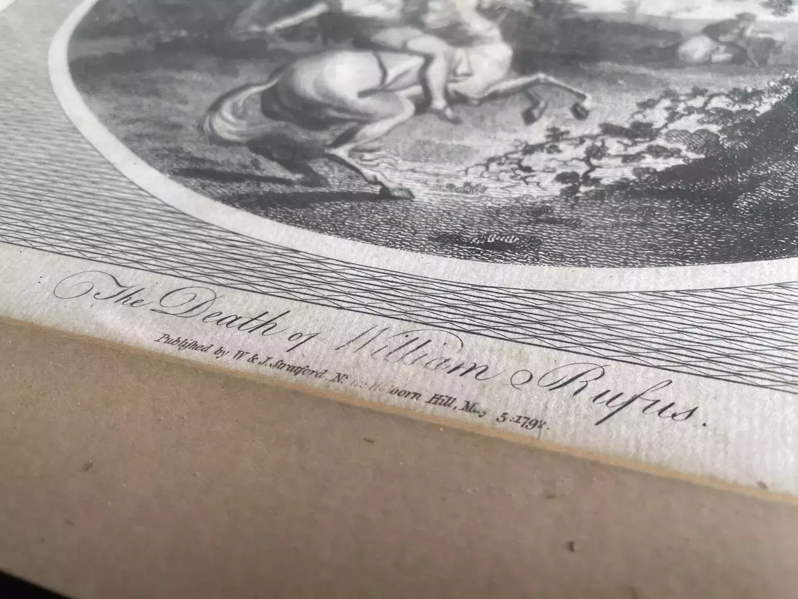 Set Of Three Georgian Engravings Ashburtons Historic W J Stratford 1792 Antique photo vinterior