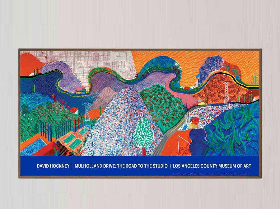 David Hockney   Mulholland Drive: The Road To The Studio Lacma photo 391.0