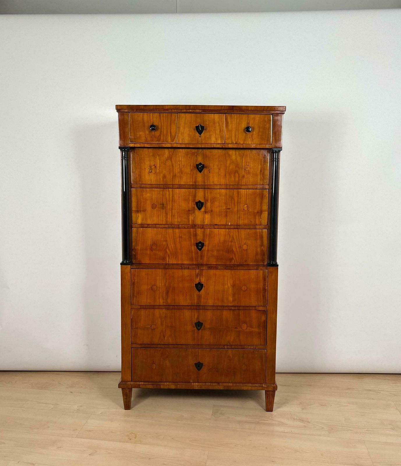 Biedermeier Chiffonier, Cherry Veneer, South Germany Circa 1830 photo furniture
