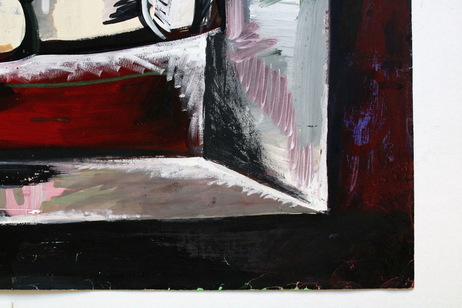 Gunars Klavaideologist. 1968, Gouache On Paper, 86x61 Cm1968 photo for sale