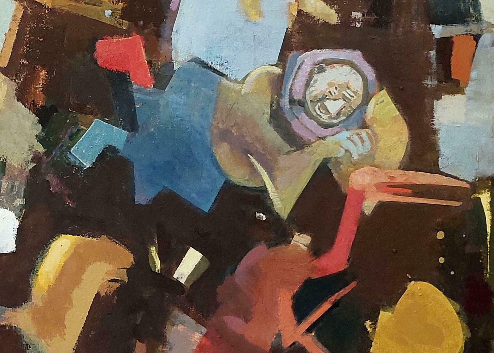 Victor Karnauh Conversation. Oil On Canvas, 144x125 Cm photo 6455.0