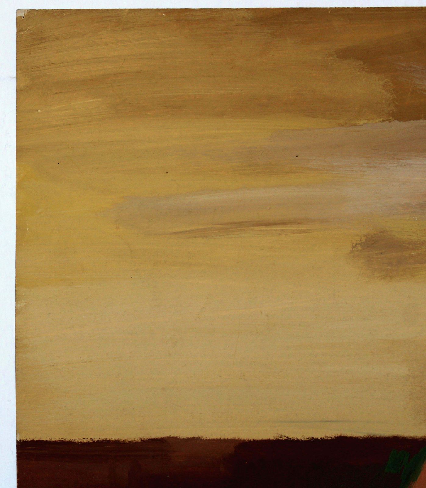 Gunars Klavalandscape. 1966, Paper, Gouache, 49. 5 X 45. 5 Cm1966 photo 689.0