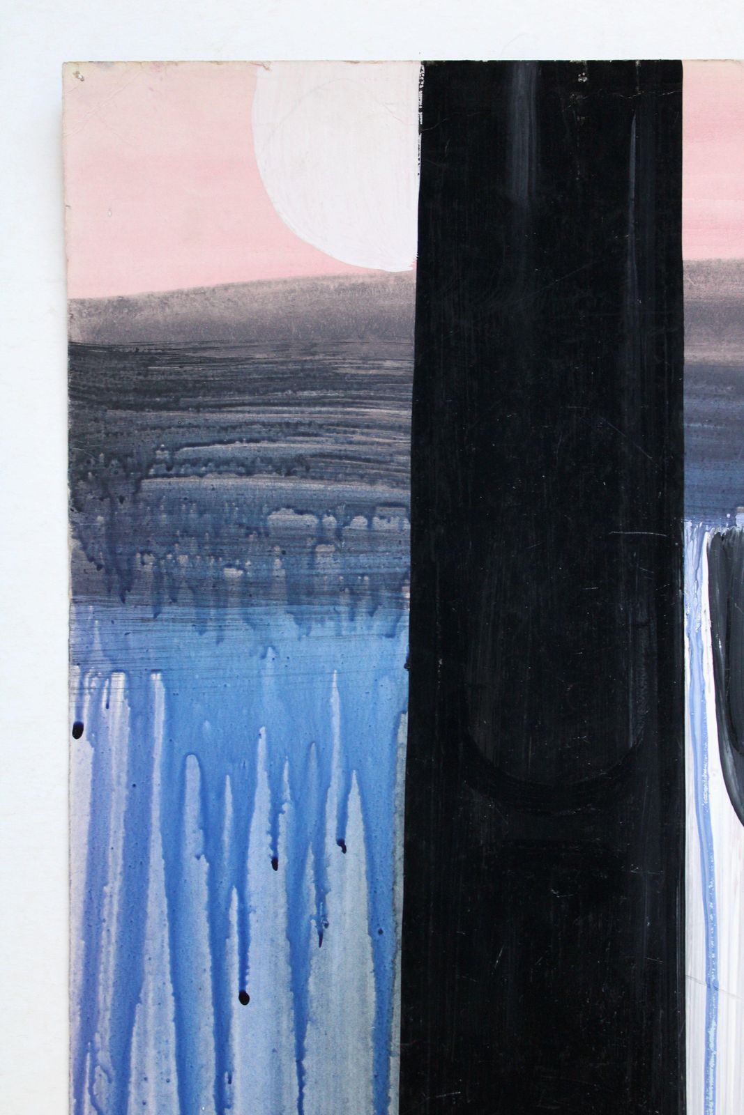 Gunars Klavaabstraction 3. 1972, Paper, Gouache, 55x35 Cm1972 photo furniture