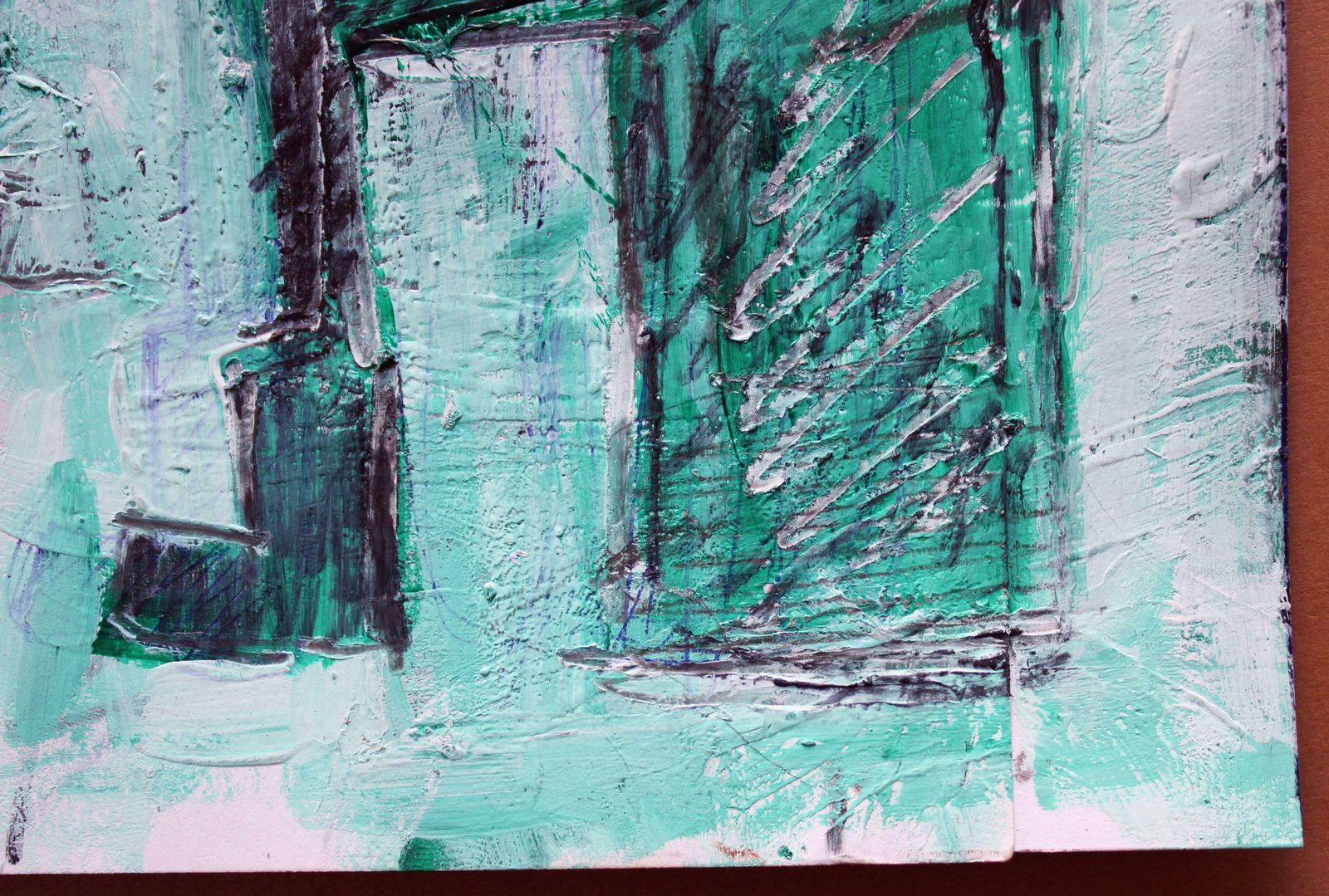 Ansis Butnorfirewood Splitters. 2024., Acrylic, Paper, 26 X 22. 5 Cm2024 photo for sale