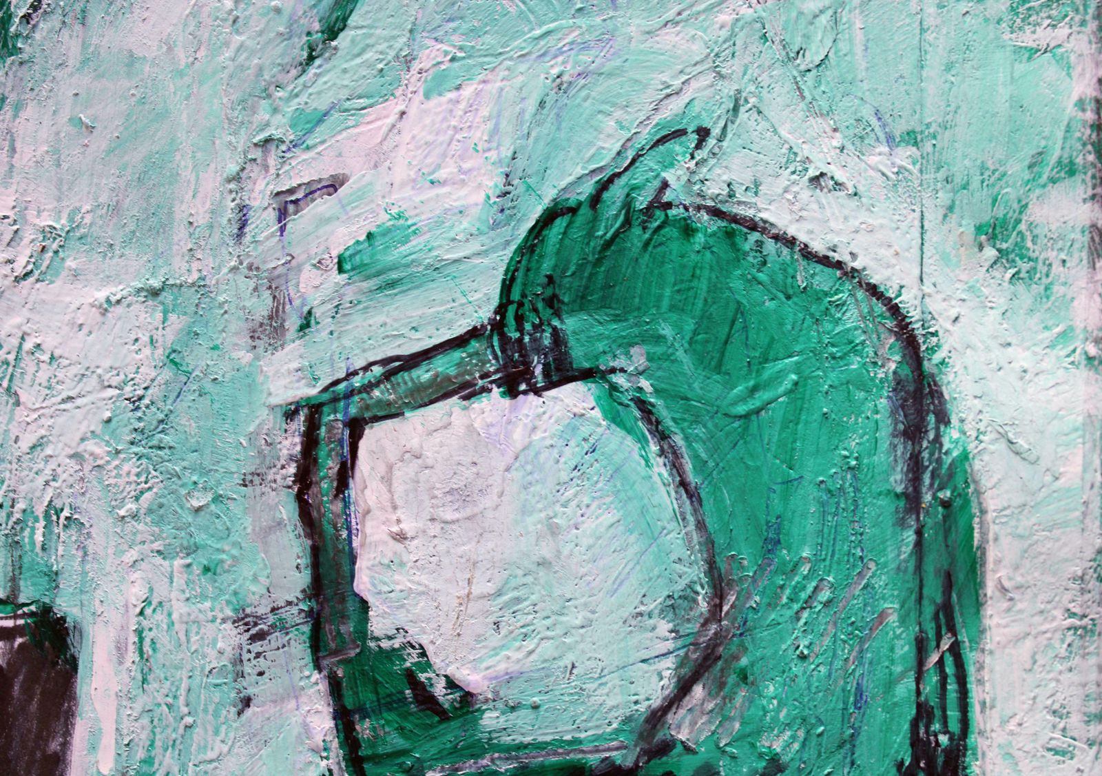 Ansis Butnorfirewood Splitters. 2024., Acrylic, Paper, 26 X 22. 5 Cm2024 photo Art
