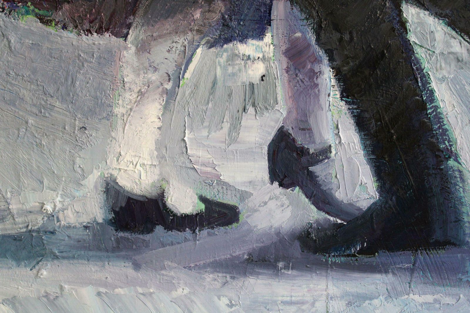 Ansis Butnorfolk Dance. 2024, Oil On Canvas, 100x90 Cm2024 photo Art