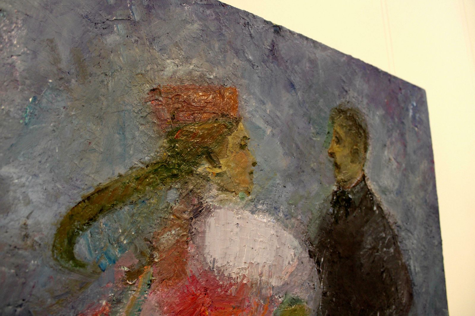 photo for sale Ansis Butnorfolk Dance. 2024, Oil On Canvas, 100x90 Cm2024