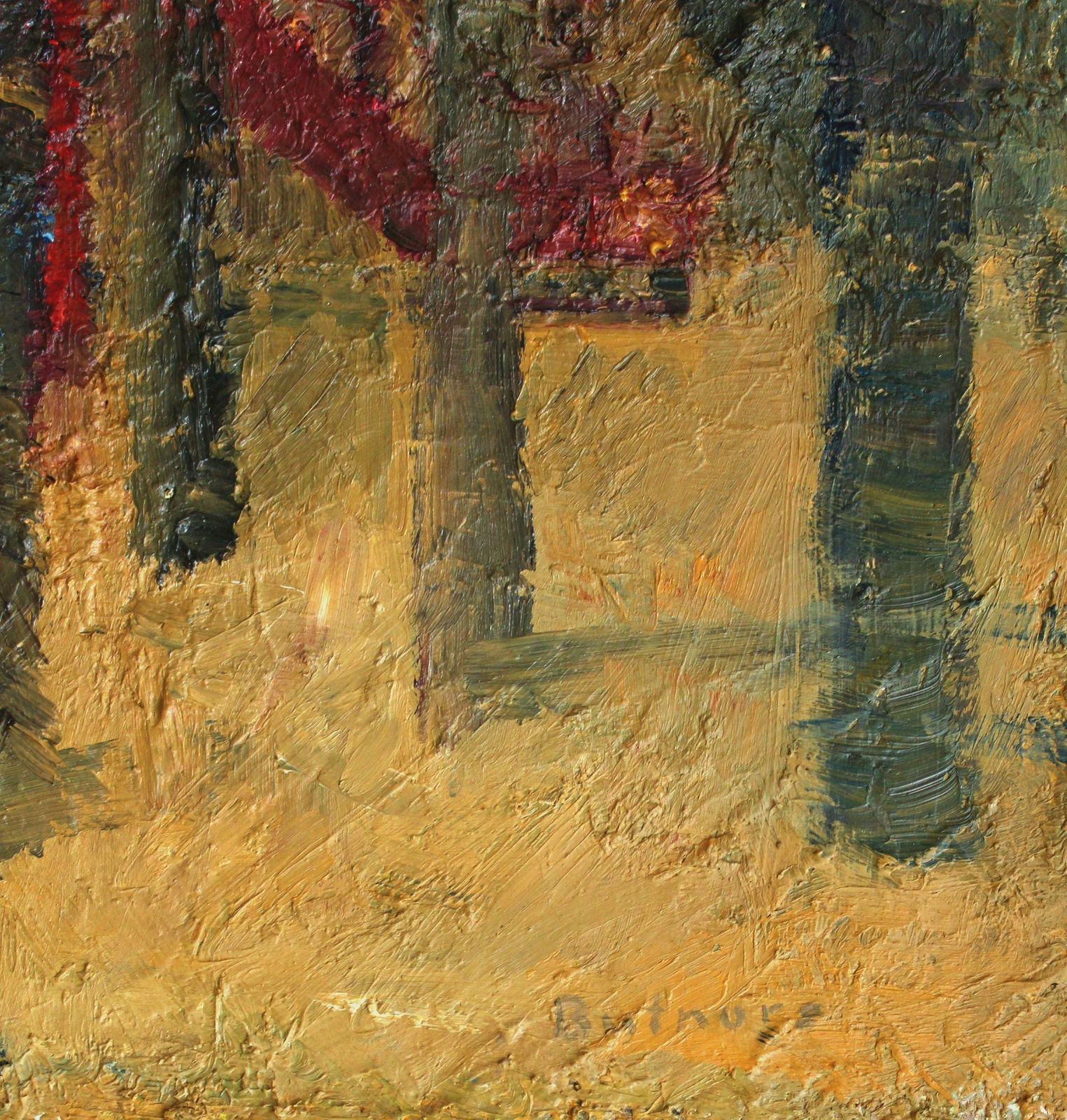 Ansis Butnorplayground. 2023, Oil On Canvas, 59x54 Cm2023 photo for sale