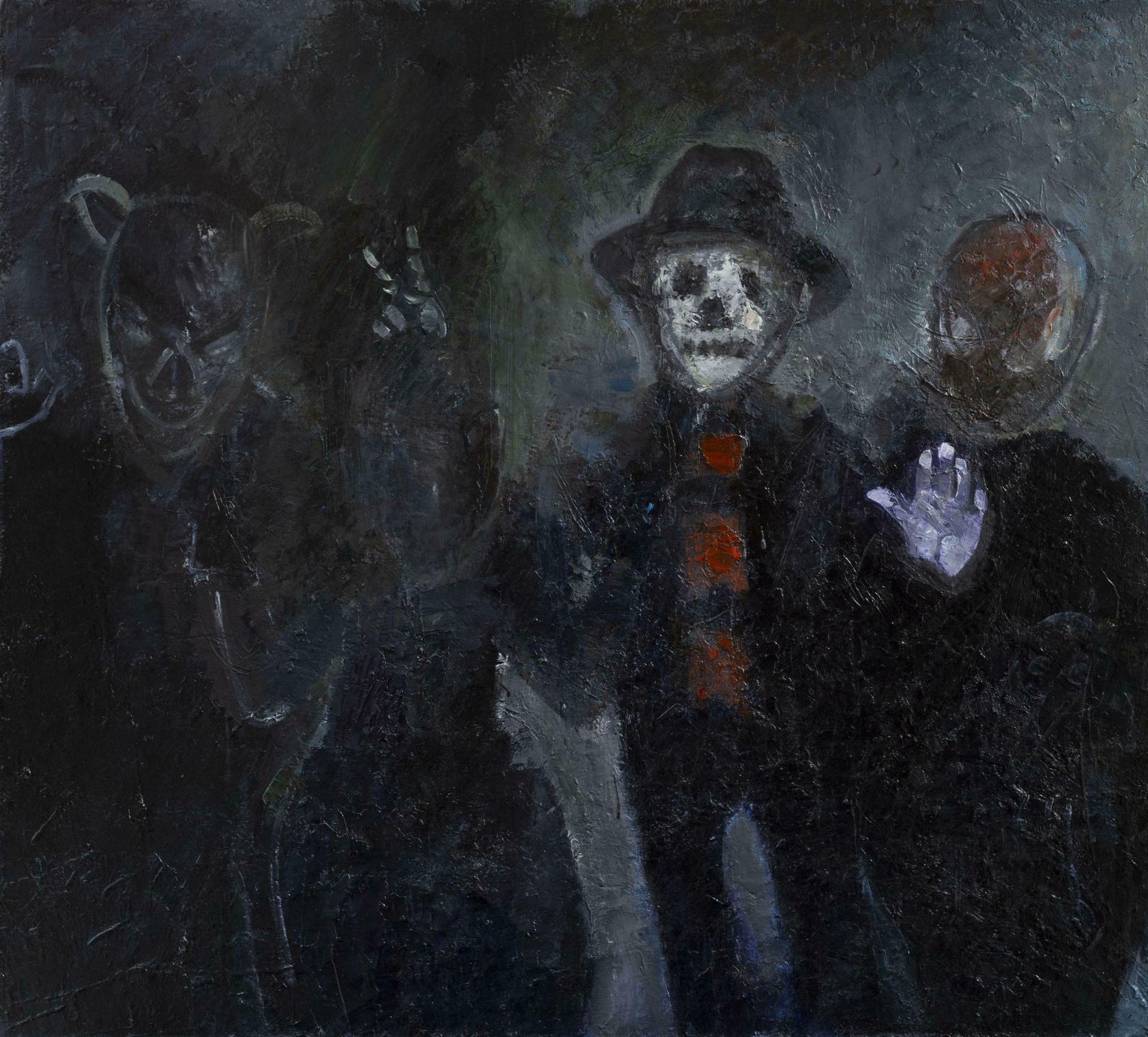 Ansis Butnortreat Or Joke. 2024. Oil On Canvas, 90x100 Cm2024