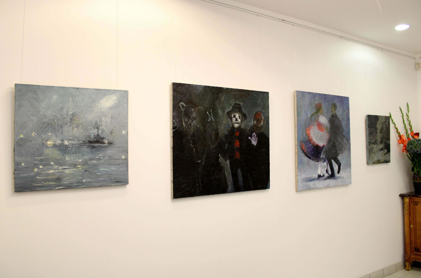 Ansis Butnortreat Or Joke. 2024. Oil On Canvas, 90x100 Cm2024 photo furniture
