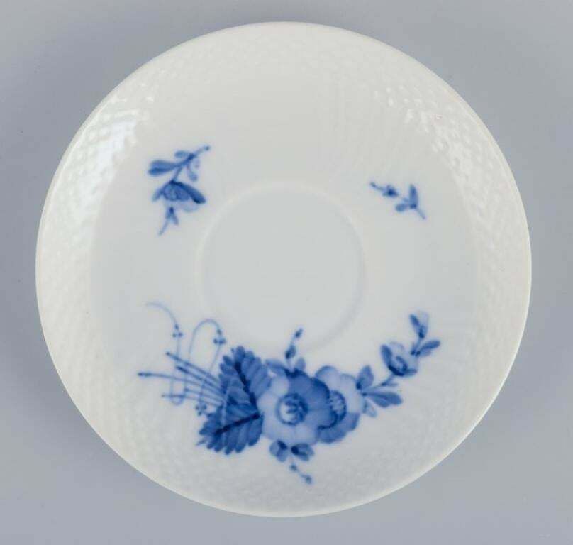 Royal Copenhagen Blue Flower. Set Of Six Coffee Cups With Saucers. photo vinterior