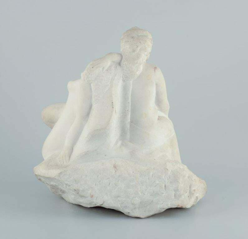 Jean René Carrière. Large And Impressive "Naiades"  Marble Group Sculpture. photo buy