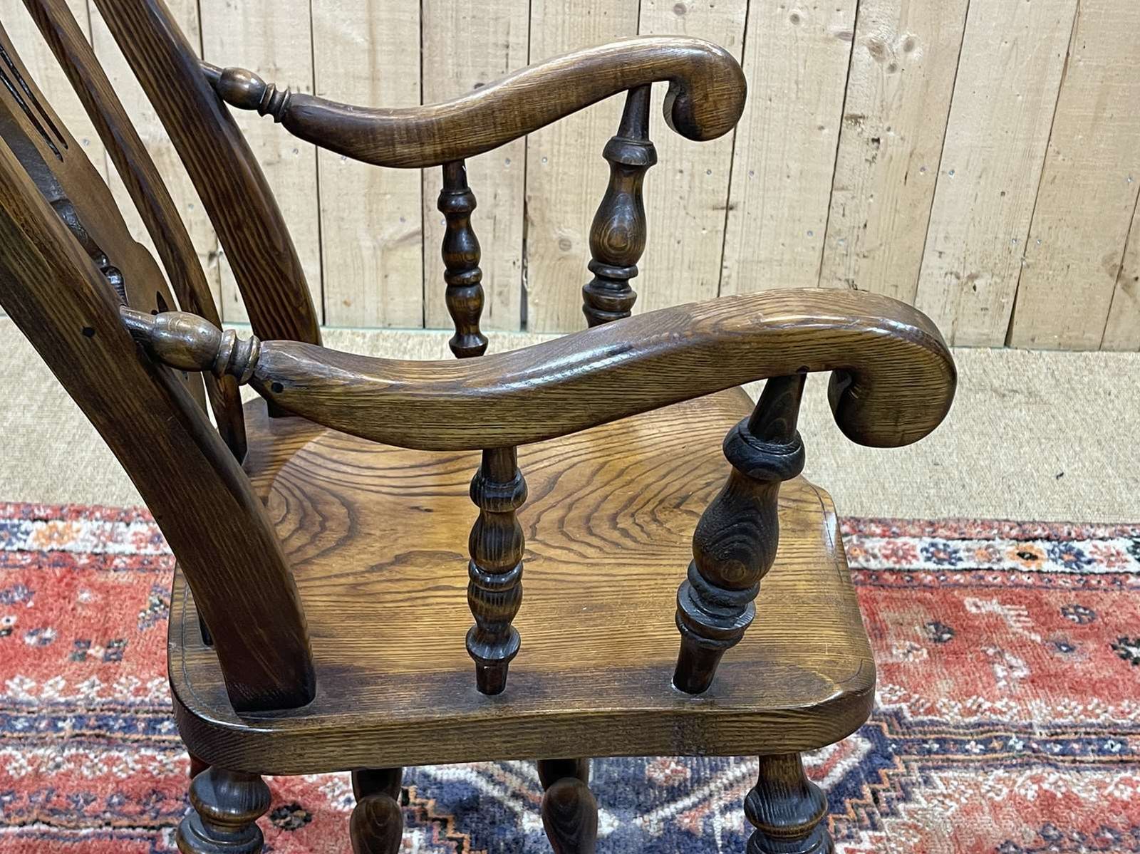 photo furniture English Ash Armchair From The 1950s
