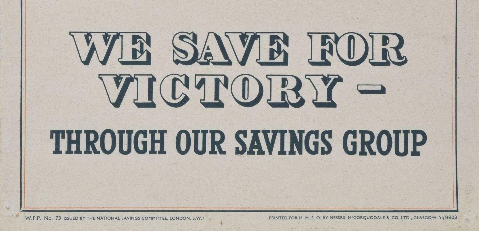 Unknownwe Save For Victory Original Vintage National Savings Poster1939   1945 photo Art