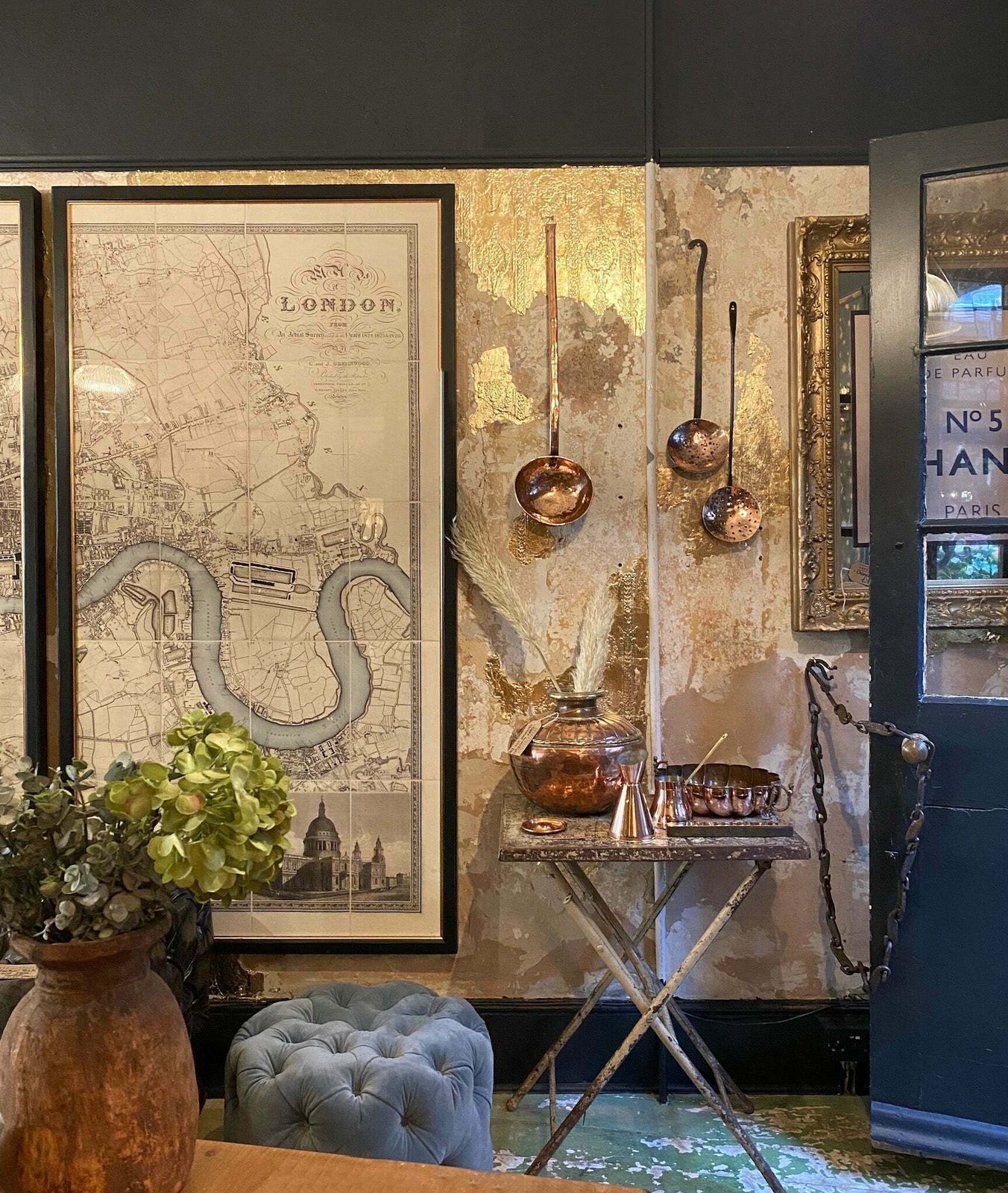 Greenwood's Map Of London (Triptych) Circa 1827 photo buy