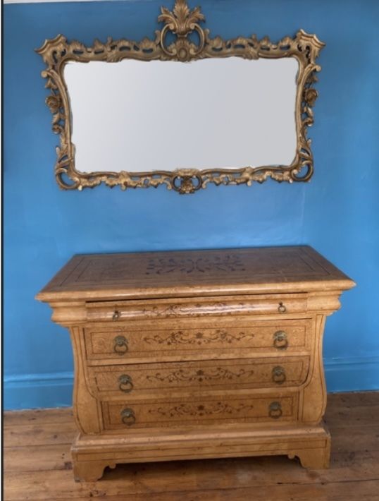 Mrs Henry Ford II’s Regency Style Gilt Overmantel Mirror