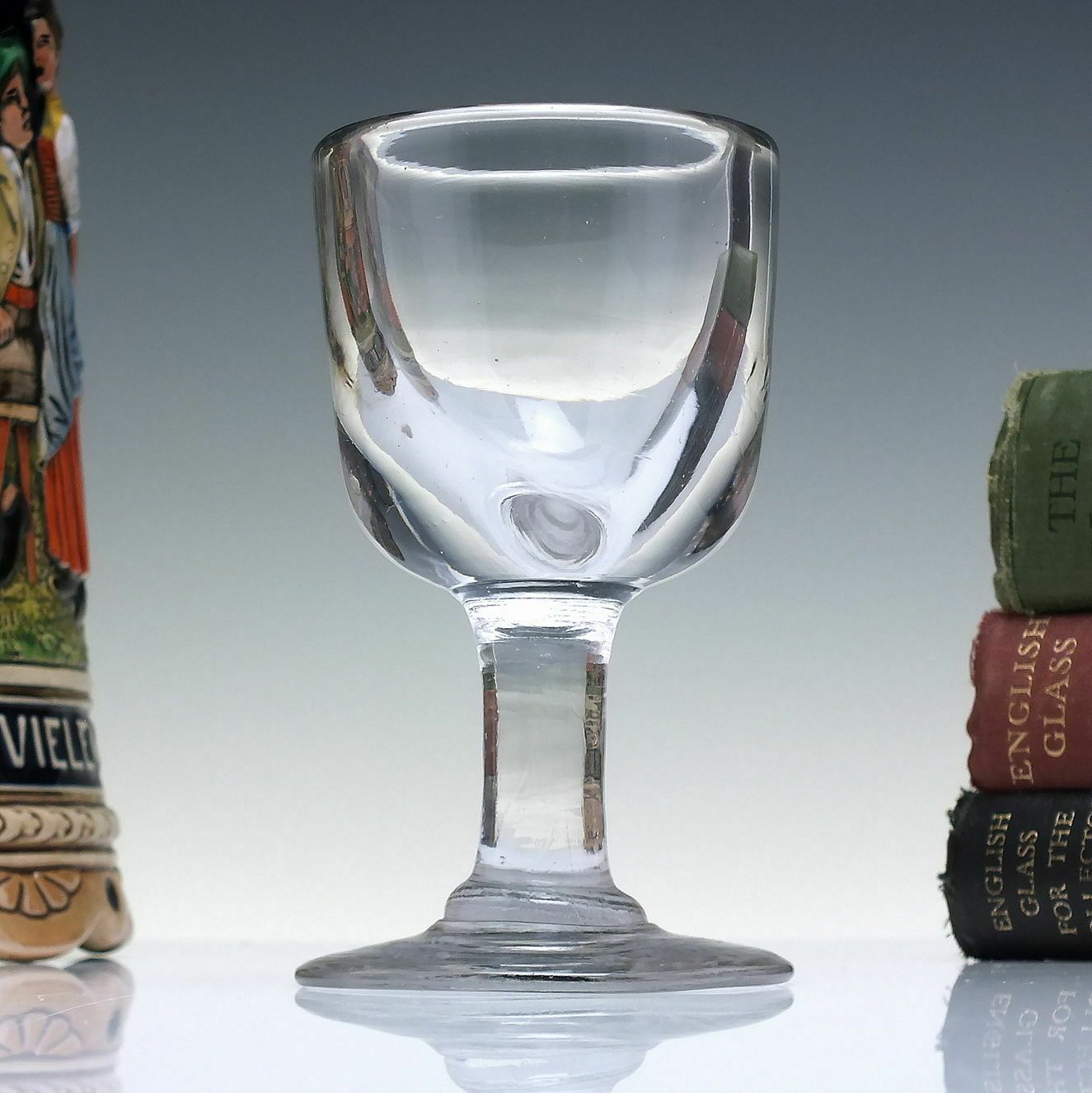 Victorian Deceptive Toastmaster Wine Glass C1860
