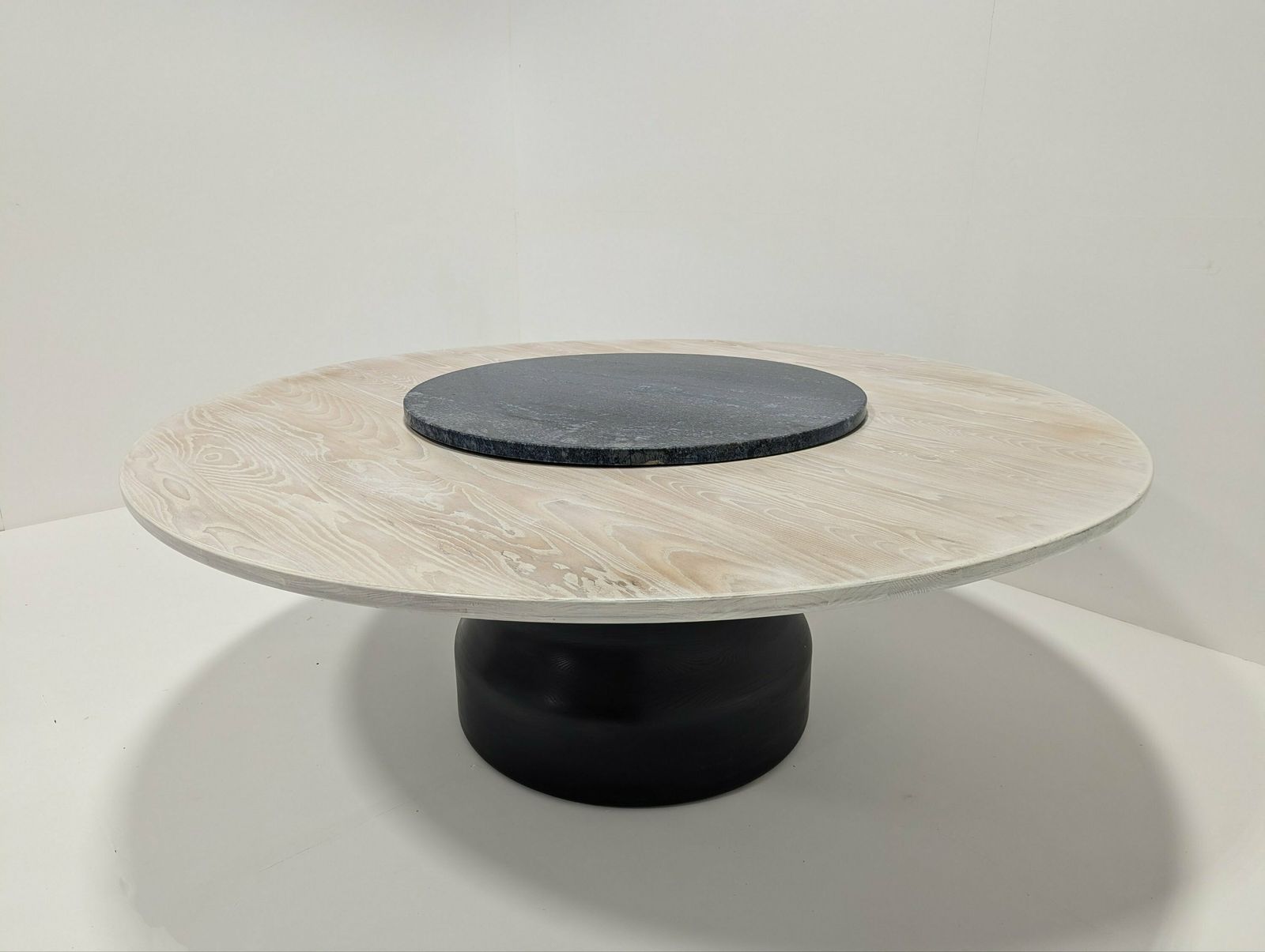 Matteo Fogale Ash Marble Dining Table photo vintage